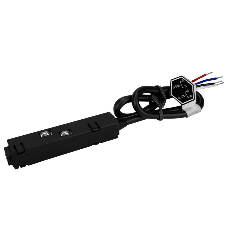 20 mm metalen plug magnetische track
